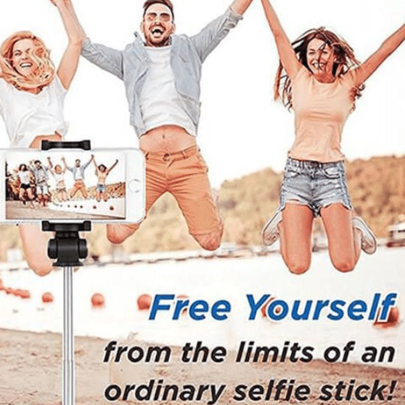 4 in 1 Wireless Bluetooth Selfie Stick