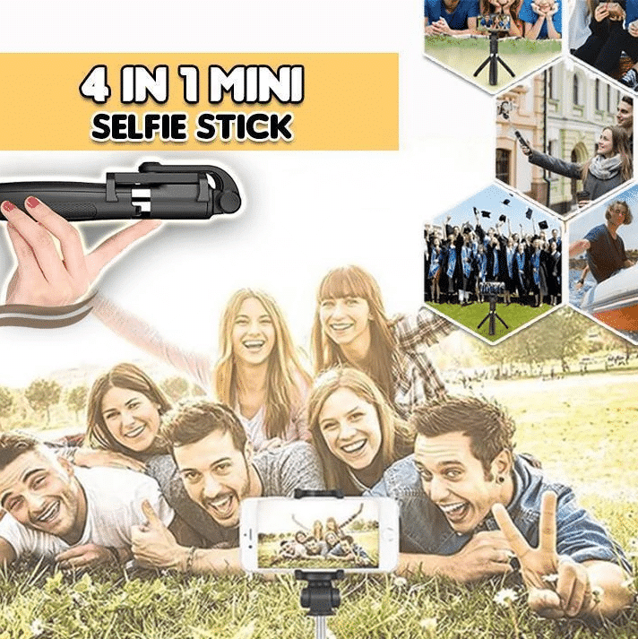 4 in 1 Wireless Bluetooth Selfie Stick
