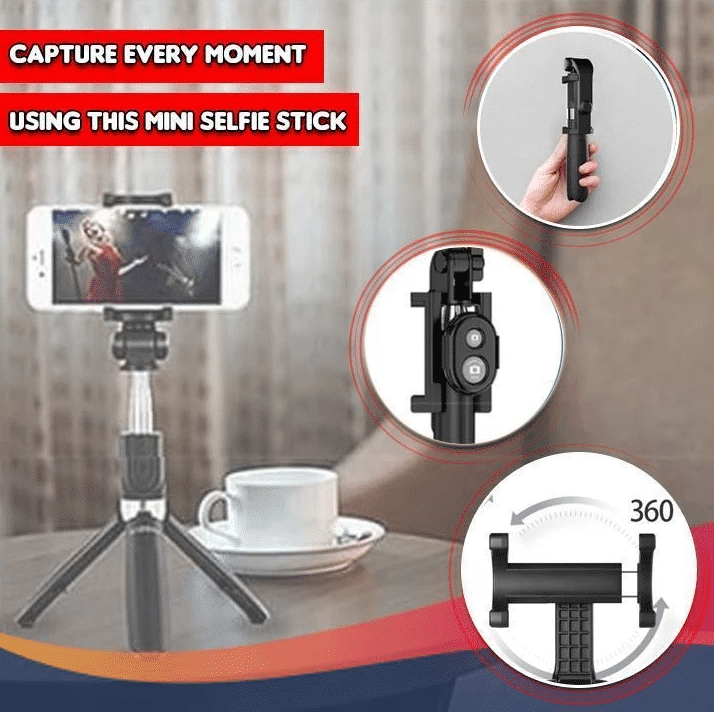 4 in 1 Wireless Bluetooth Selfie Stick