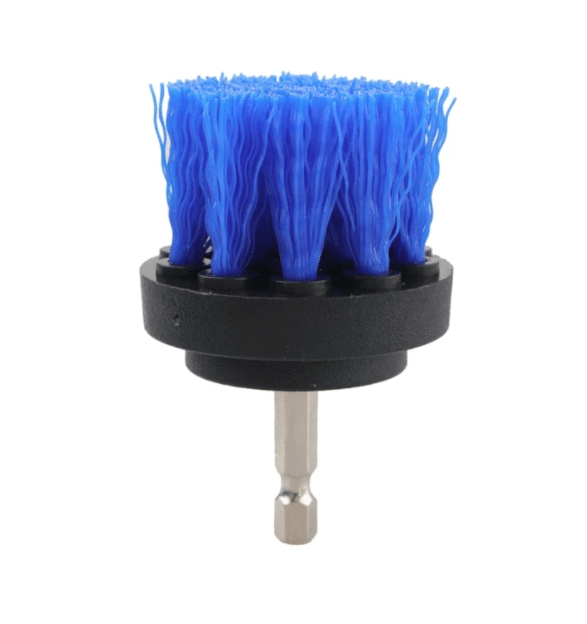 Drill cleaning brush