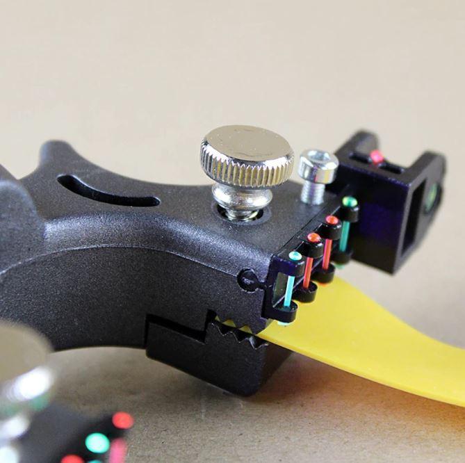 Slingshot with laser sight