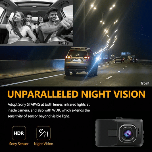 1080P UHD Car Driving Recorder Camera