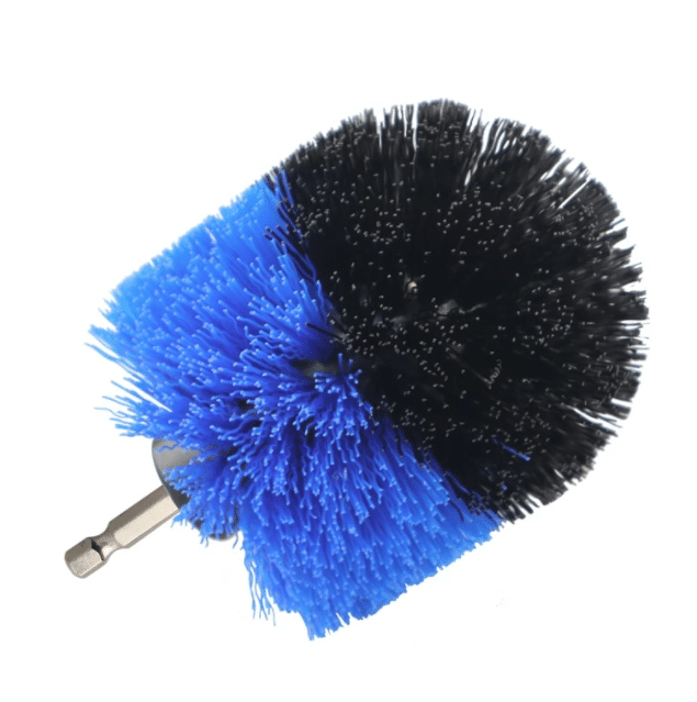 Drill cleaning brush