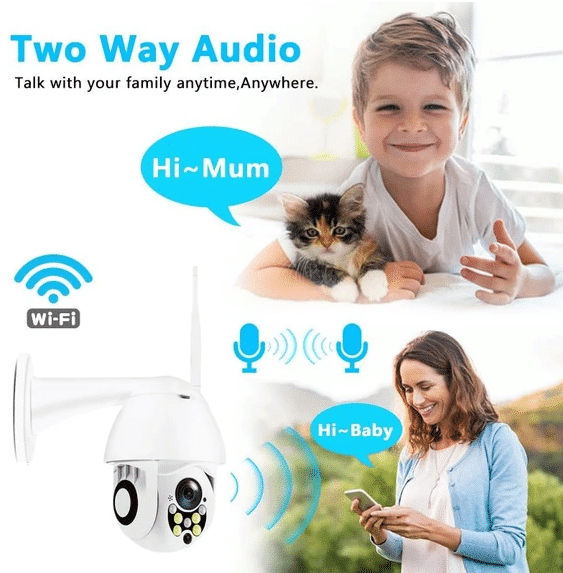 1080P 5X Zoom Wireless Outdoor Camera
