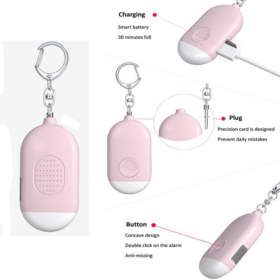 Pocket Guardian™ Blaring & Flashing Siren