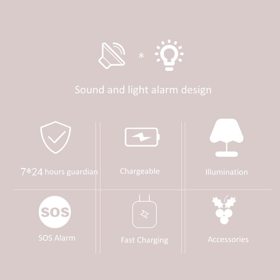 Pocket Guardian™ Blaring & Flashing Siren