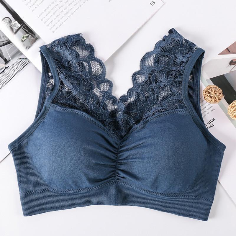 Lami Bra Push Up Comfort Super Elastic Breathable Lace Bra
