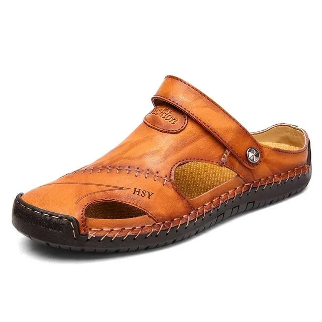 Orthopedic Leather Sandals for Women - Premium Quality & Arch Support