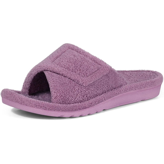 Orthopaedic Fuzzy House Slippers for Women - Cosy Everyday Warmth