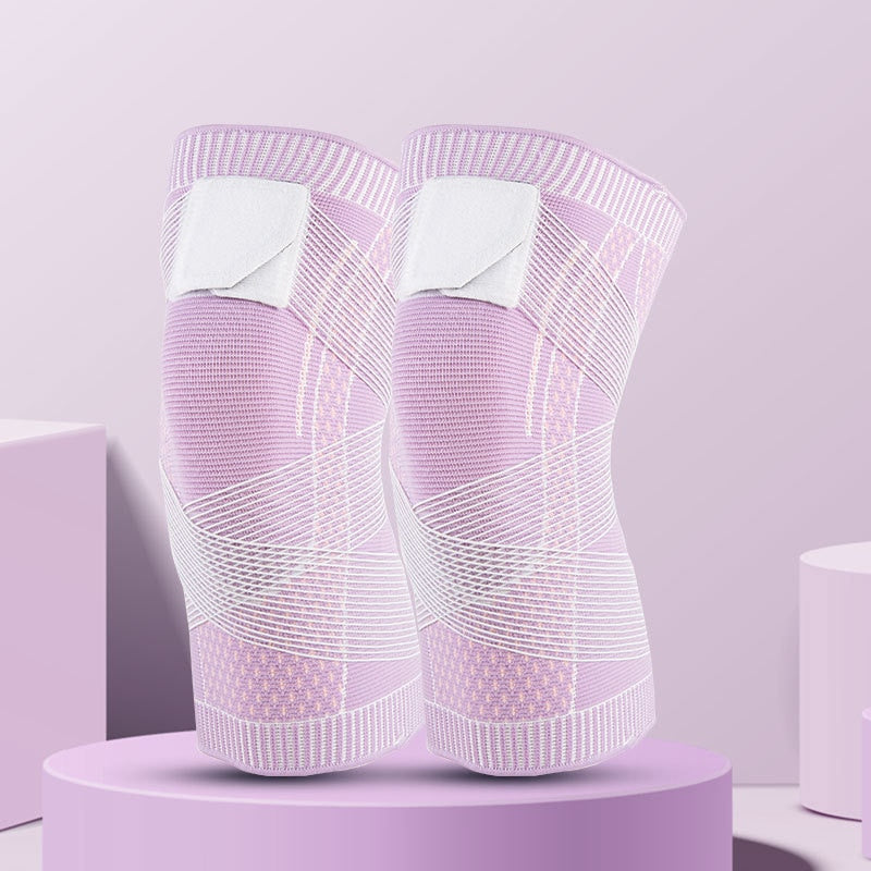Pressurized Elastic Knee Pads