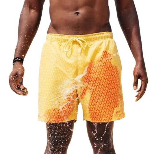 Responsive aqua shorts for men
