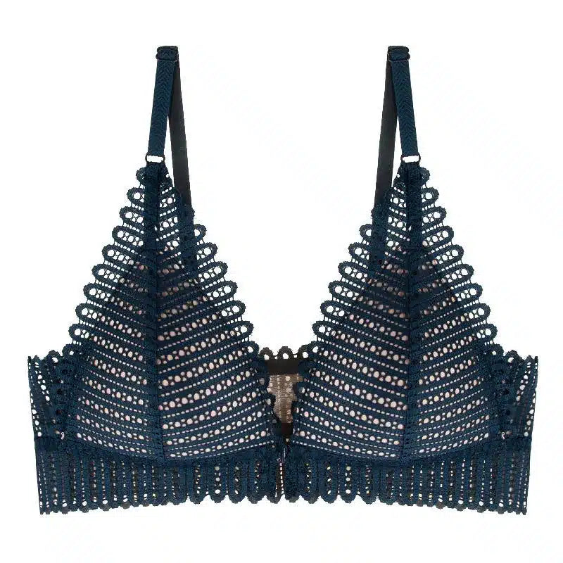 LaxChic Breathy Front Buckle Lace Bra