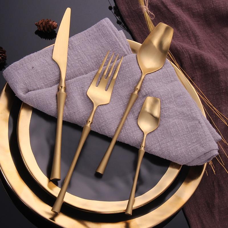 Gold Luxury Venice Flatware