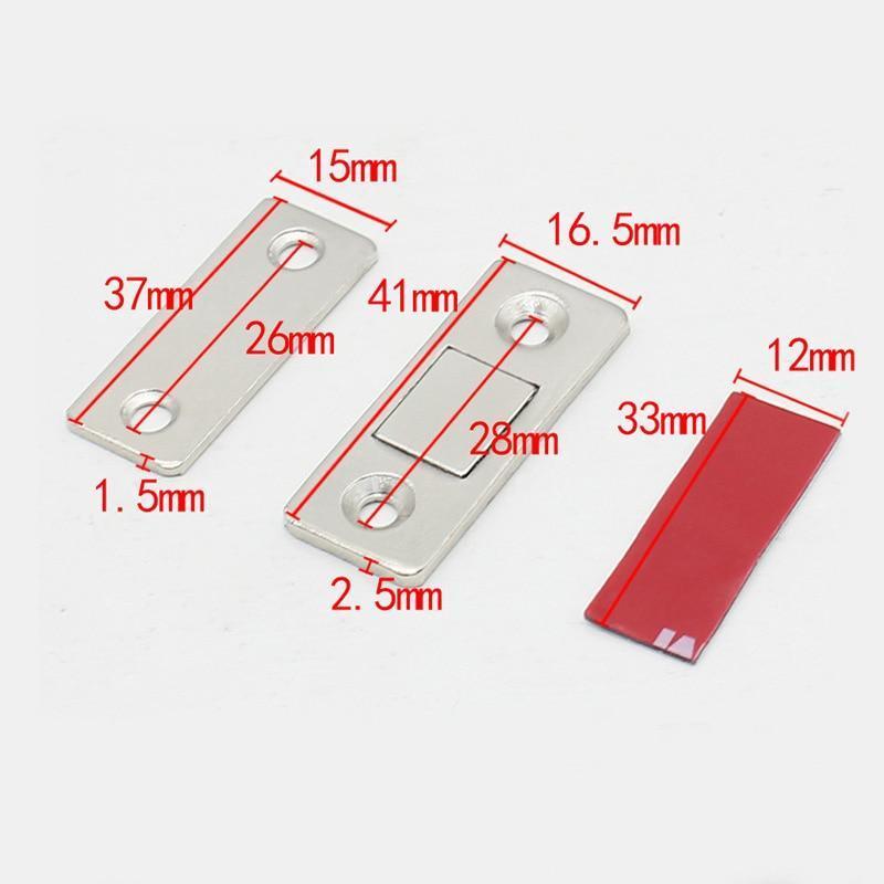 Ultra-thin Invisible Magnetic Door Stoppers