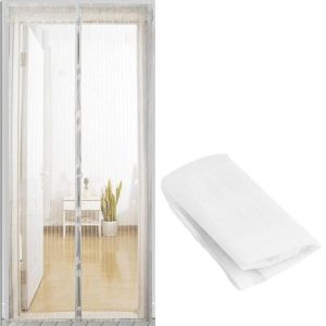 Magnetic Screen Door Mesh Bug Curtain