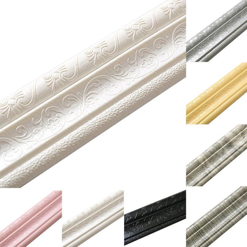 Self-adhesive 3D Wall Edging Strip