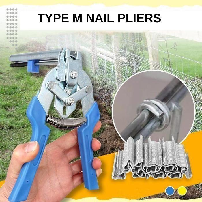 Type m nail pliers