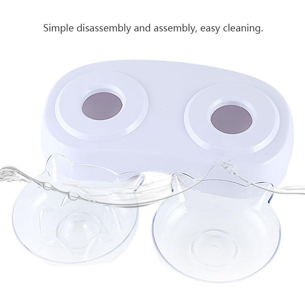 Anti-Vomiting Elevated Cat Bowl