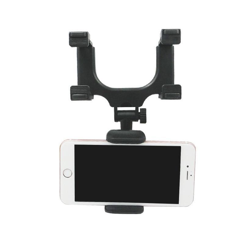 Rear-view Mirror Phone Mount