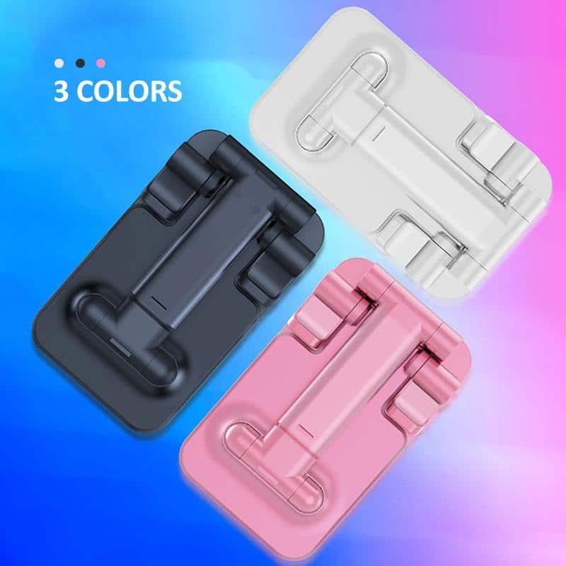 Ergonomic adjustable cell phone stand
