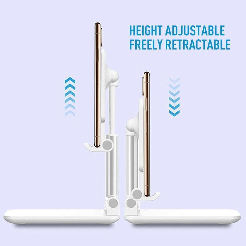 Ergonomic adjustable cell phone stand