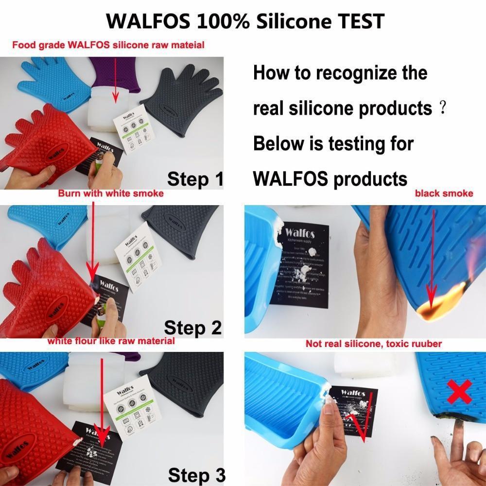 BBQ Silicone Oven Grill Barbecue Glove Mitts
