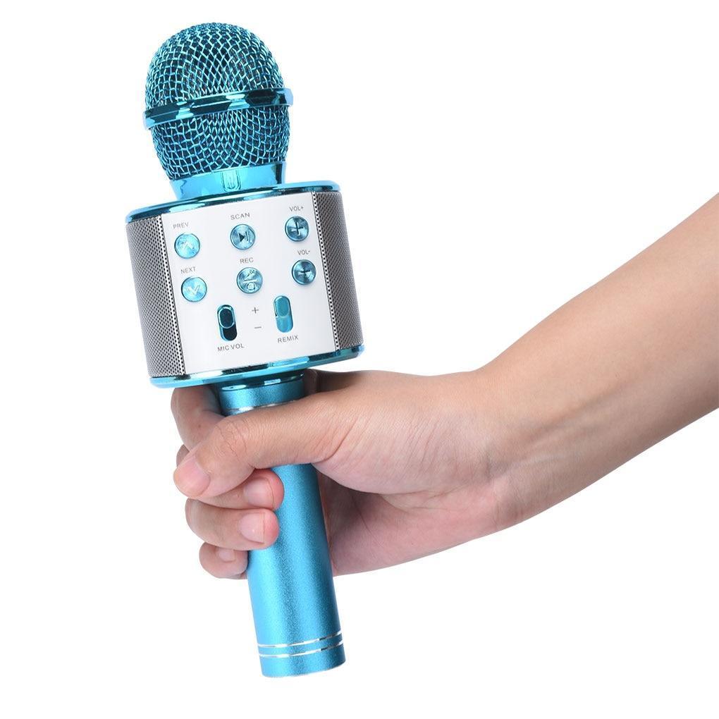 Wireless Bluetooth 3-In-1 Karaoke Mic Speaker