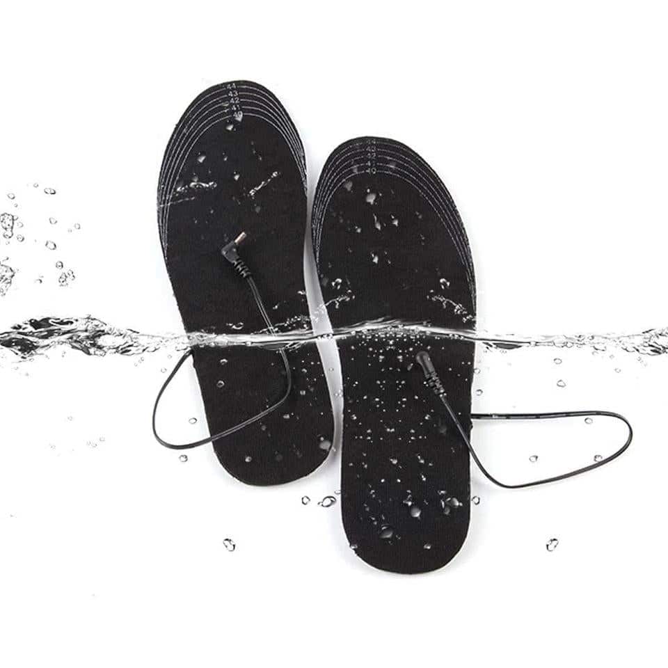 USB heated insoles for shoes