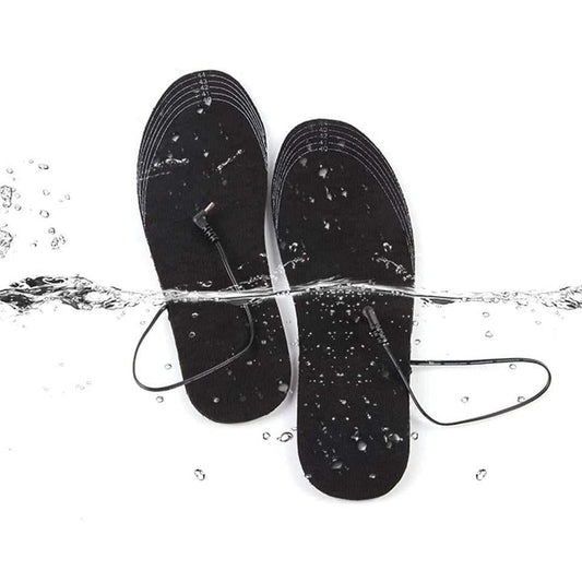 USB heated insoles for shoes