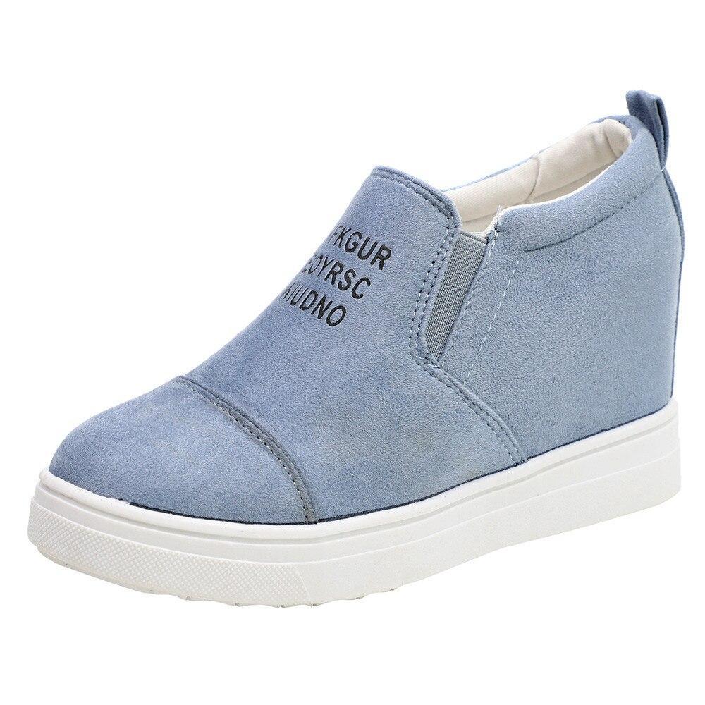 Slip On Wedge Sneaker