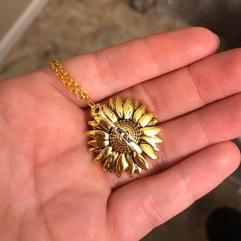 Sunflower Switched Necklace