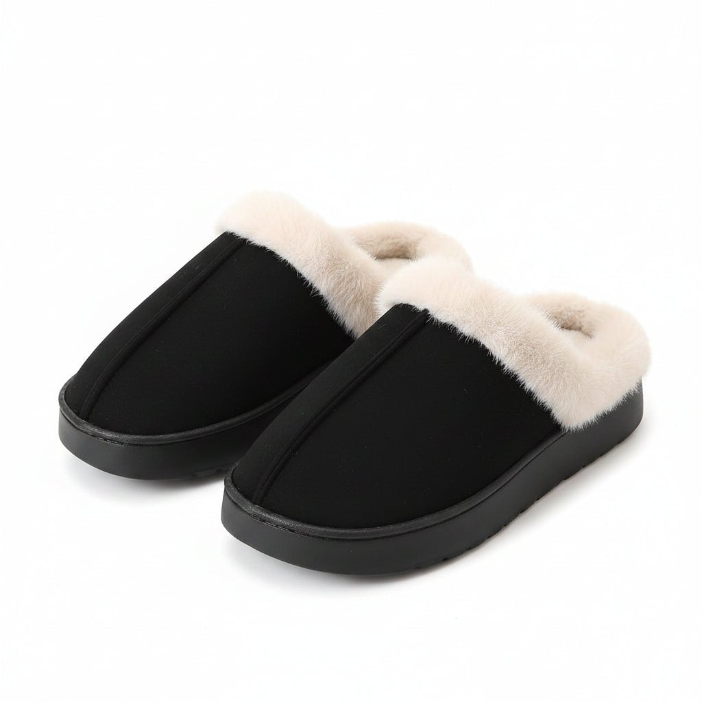 Orthopaedic Warm Plush Slippers for Women - Cosy Winter Warmth & Support