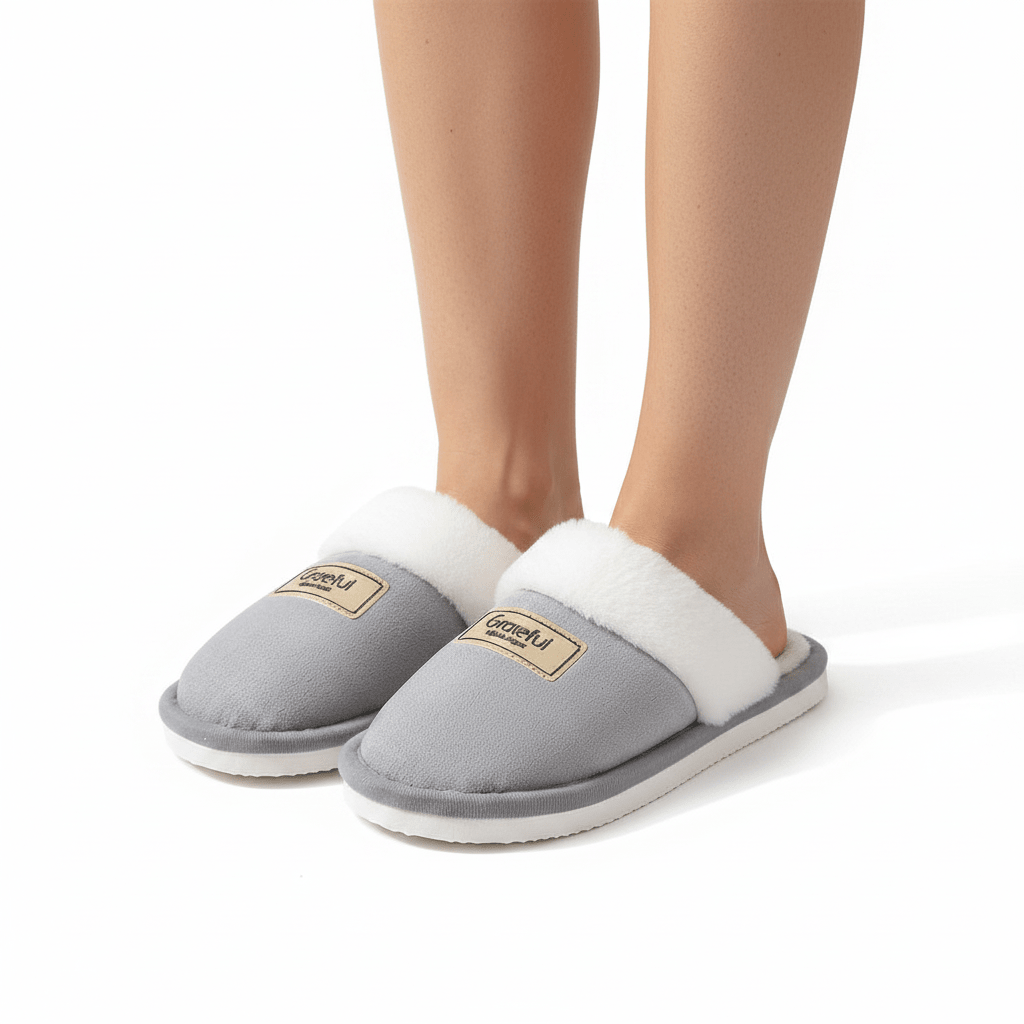 Orthopaedic Plush Comfort EVA Slippers for Women - Cushioned Home Support