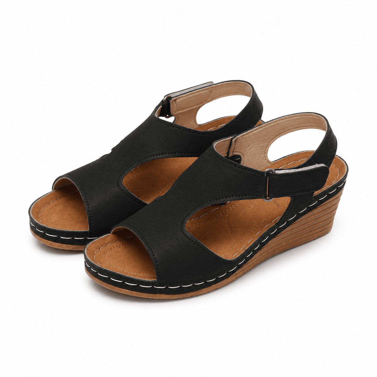 Orthopaedic Suede Walking Sandals for Women - Premium Comfort & Support