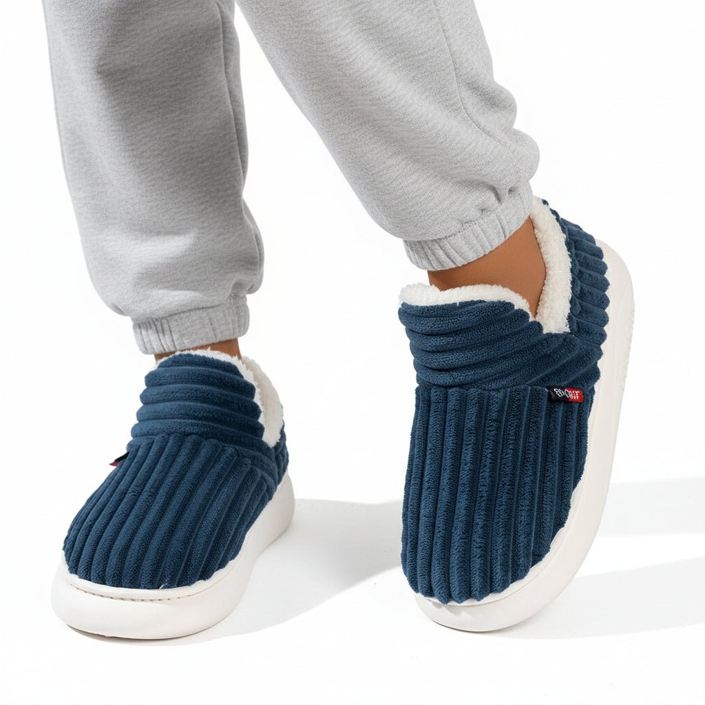 Orthopaedic Winter Plush Slippers for Women - Luxurious Warmth & Support