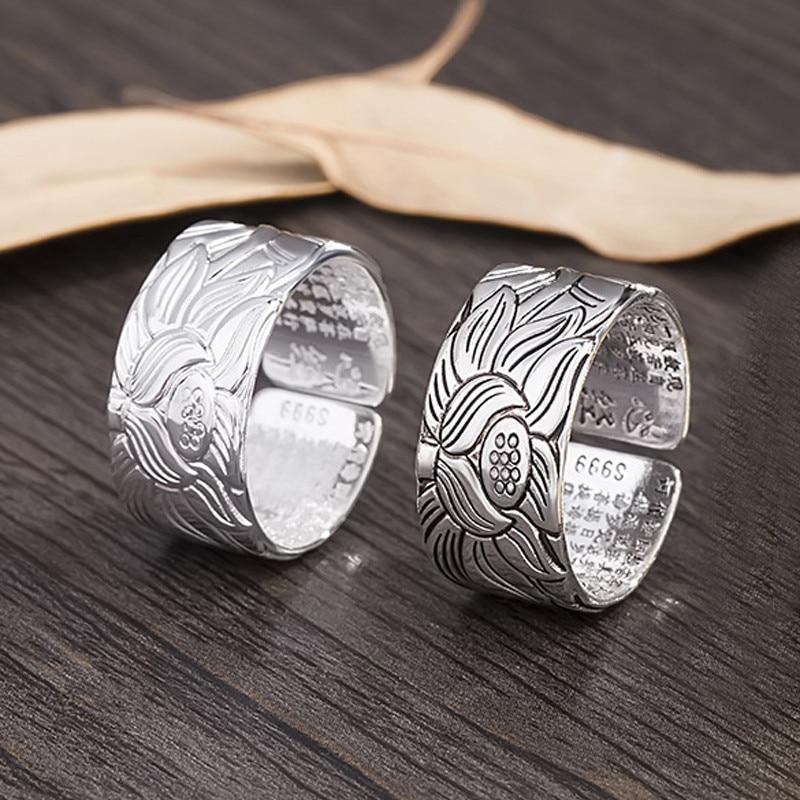 Lotus flower ring