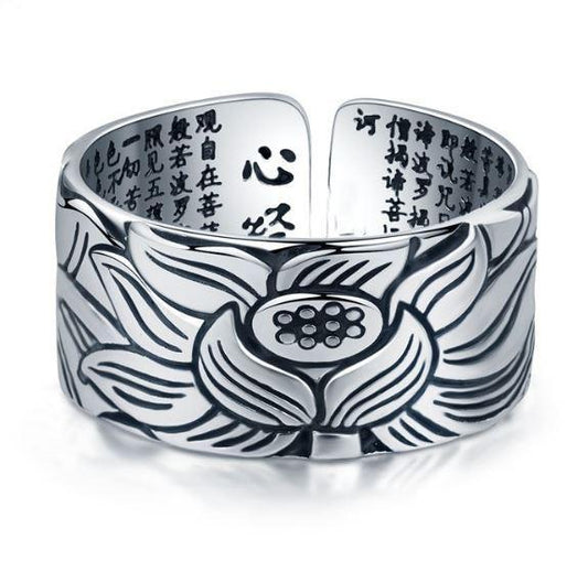 Lotus flower ring