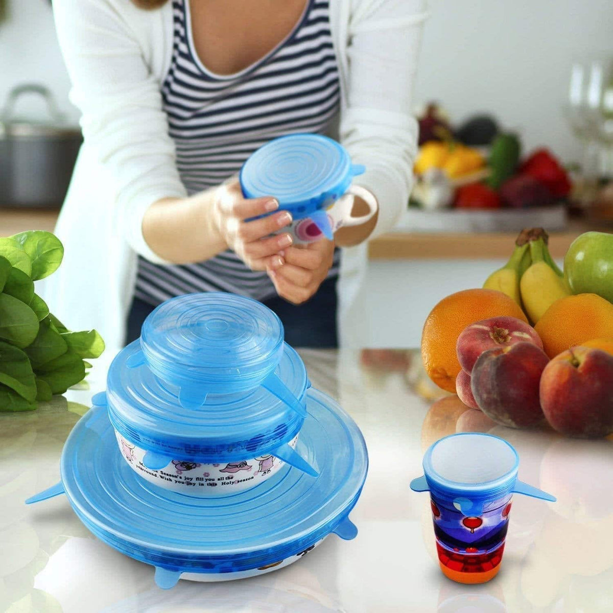 Reusable silicone cover