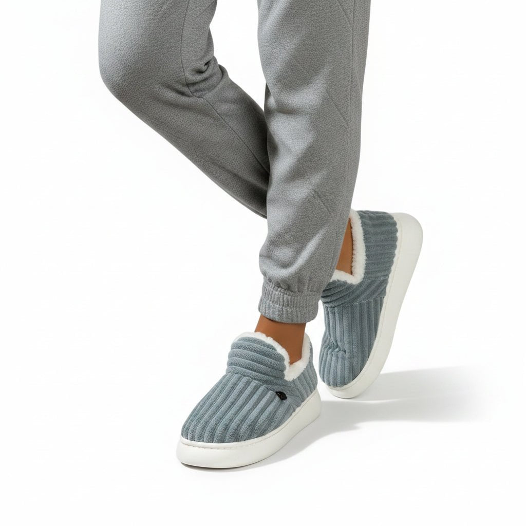 Orthopaedic Winter Plush Slippers for Women - Luxurious Warmth & Support