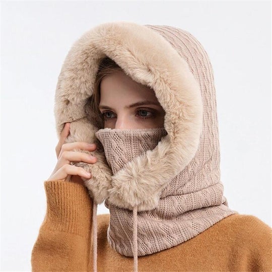 Winter Warm Knitted Windproof Beanie Hat