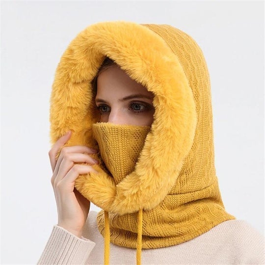 Winter Warm Knitted Windproof Beanie Hat