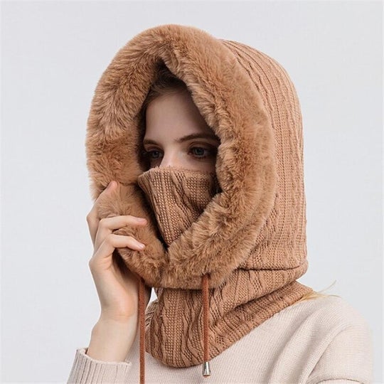 Winter Warm Knitted Windproof Beanie Hat
