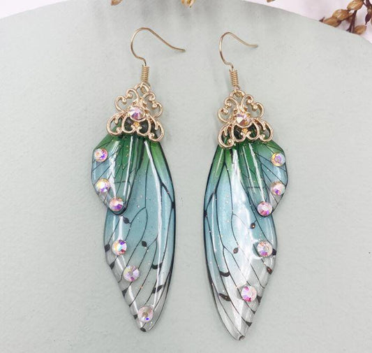 Butterfly wings earrings