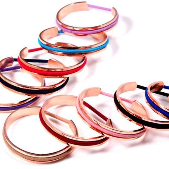 Hair elastic holder bracelet