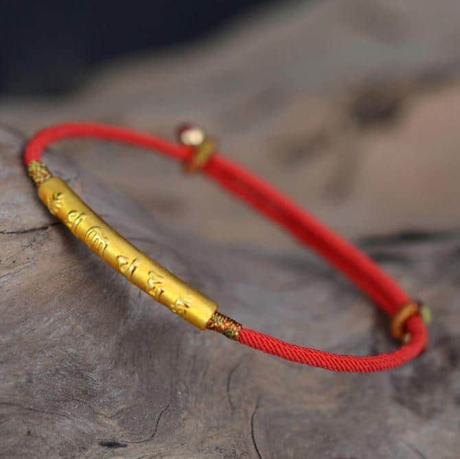 Tibetan lucky charm bracelet – handmade