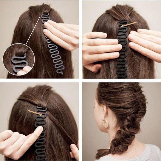 Hair braiding tool