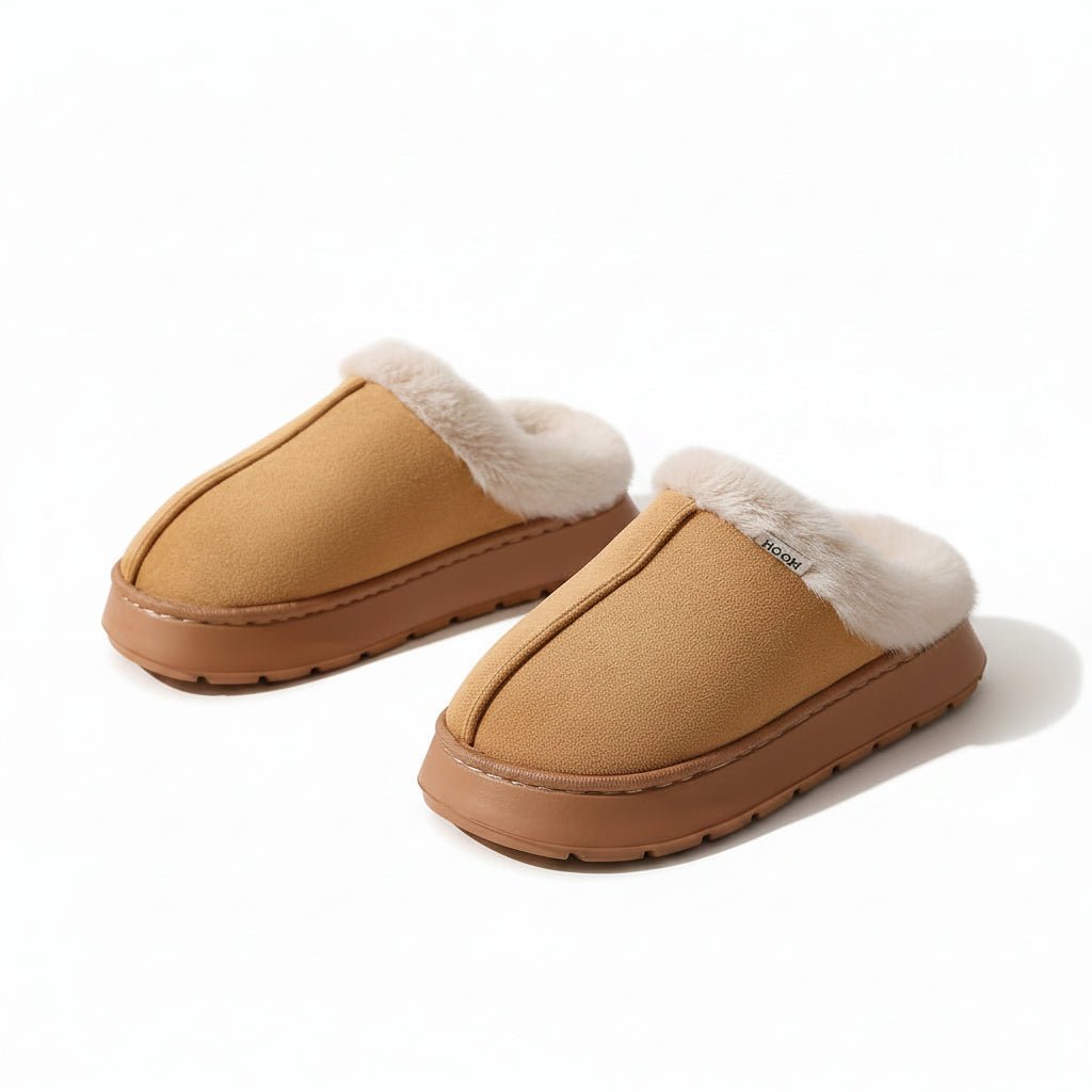 Orthopaedic Warm Plush Slippers for Women - Cosy Winter Warmth & Support