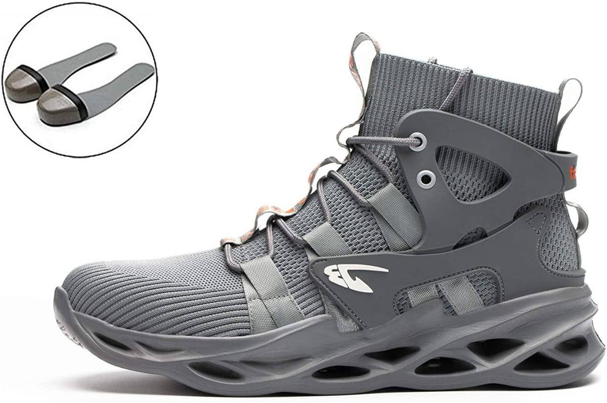 Lightweight and breathable safety shoes