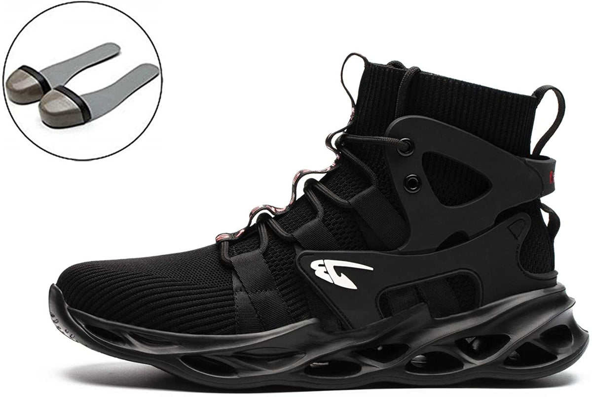 Lightweight and breathable safety shoes