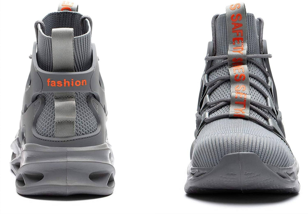 Lightweight and breathable safety shoes